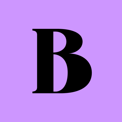 BOOKBEAT logo 512x512 purple